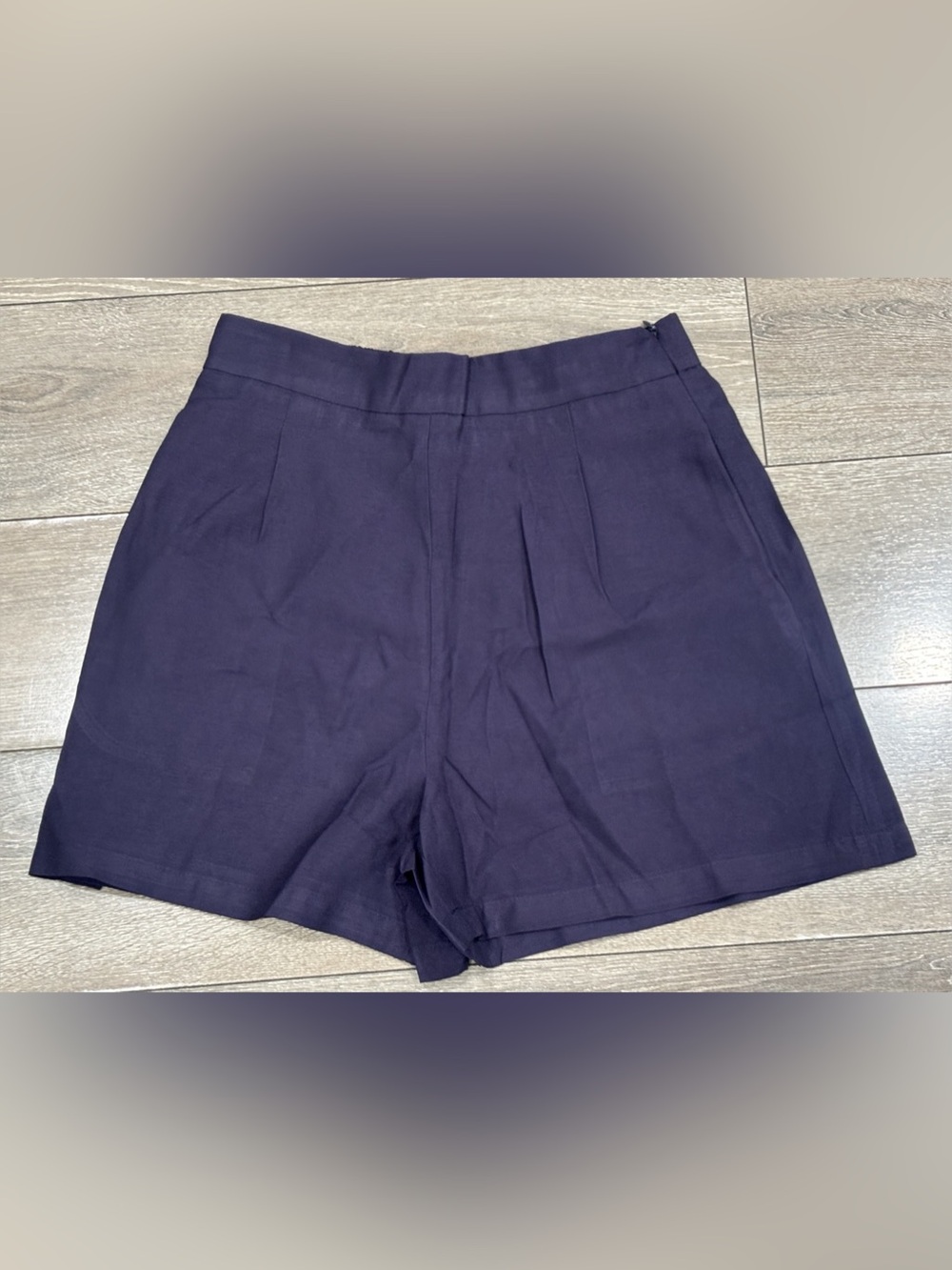 High Waist Purple Shorts Size Small - new